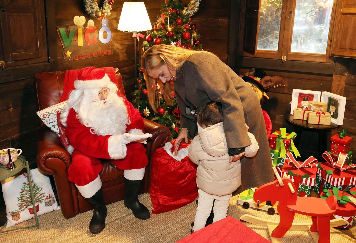 Papá Noel se instalará en la casa de Policarpo Sanz de Vigo hasta el 24 de diciembre.