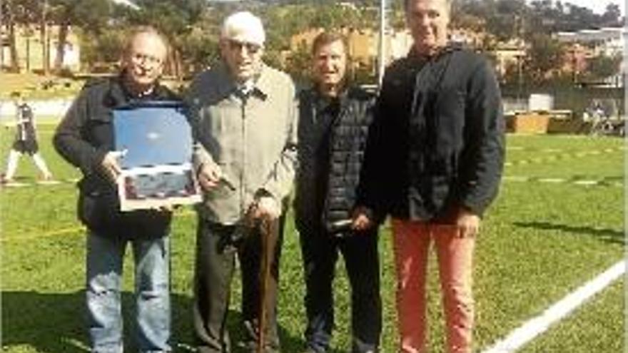 Homenatge a un fundador del CF Begur