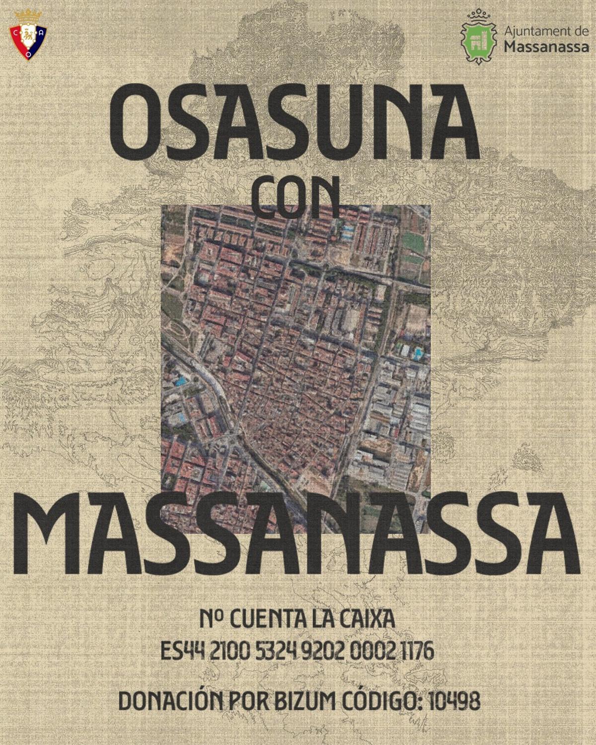 Osasuna recibe más donaciones.