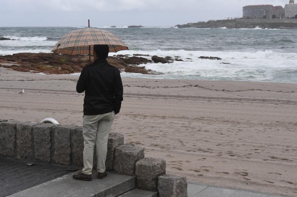 Junio se despide con tiempo inestable en A Coruña