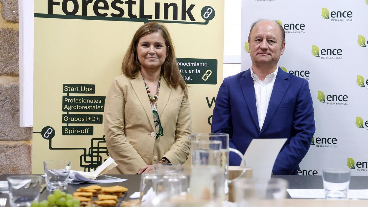 La presentación de Foreslink, un foro de innovación agroforestal que se celebrará en Pontevedra.