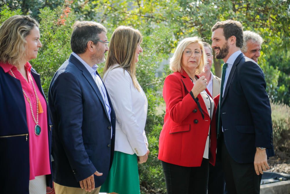 Pablo Casado en su mitin de campaña celebrado en Palma