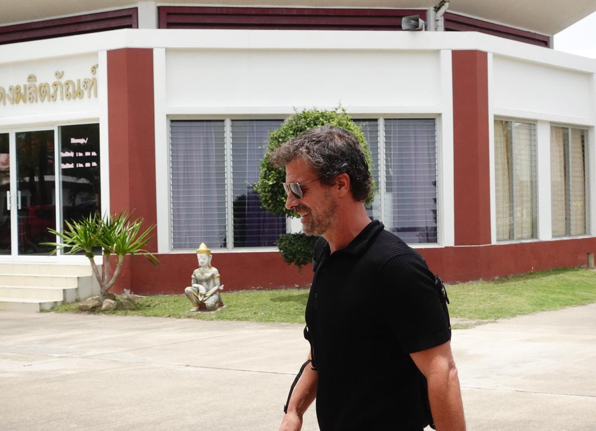 Rodolfo Sancho visita a su hijo Daniel en la cárcel de Tailandia
