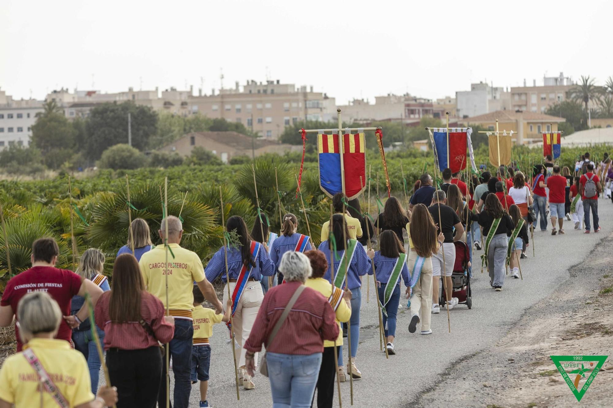 Fervor en el Camp d'Elx con Isidro