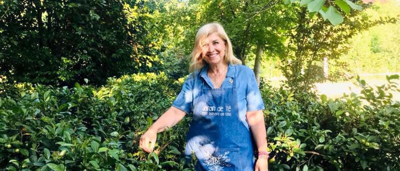 La médico y productora de té Beatriz Piñeiro Lago.