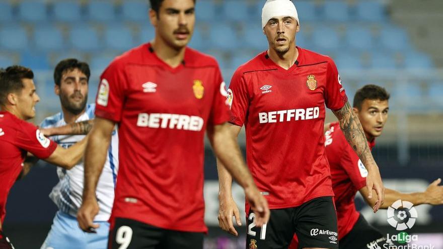 El Mallorca da por bueno el empate en Málaga