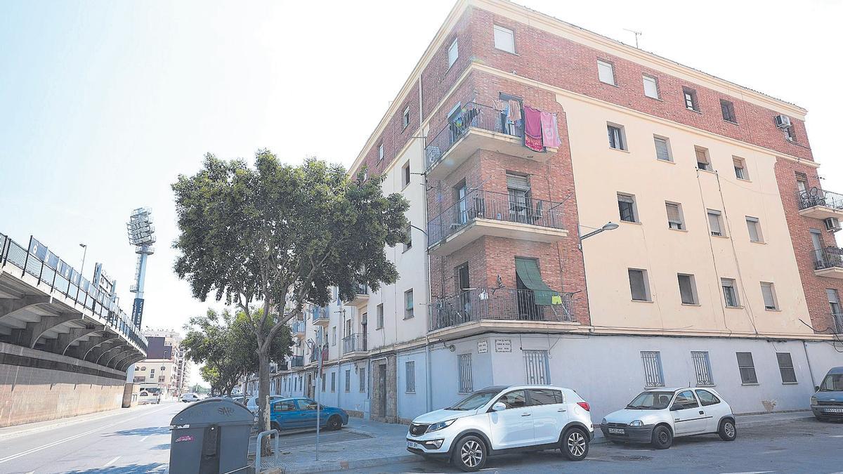 Edificio de viviendas sociales en Castelló.