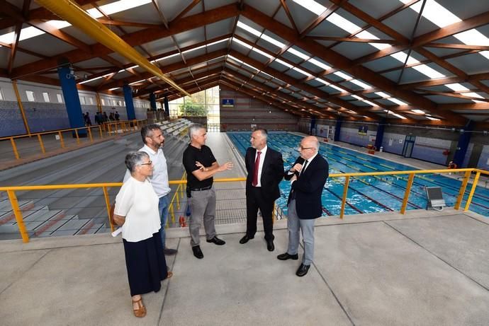 La piscina de la Ciudad Deportiva Gran Canaria, tras su remodelación