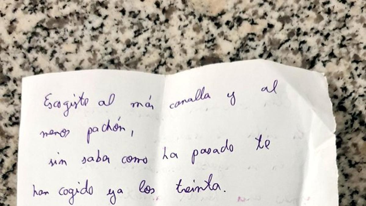 Versión feminista de 'Soldadito marinero' encontrada en el Metro de Sevilla