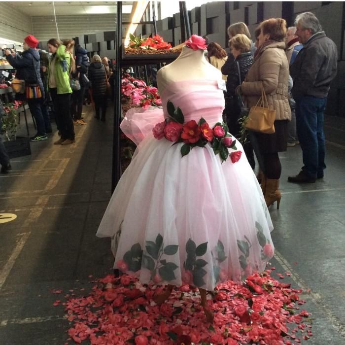 La LII Exposición Internaiconal "Os sentidos da camelia" reúne hoy en en el recinto ferial de Pontevedra medio centenar de expositores dedicados a la camelia, la flor de invierno.