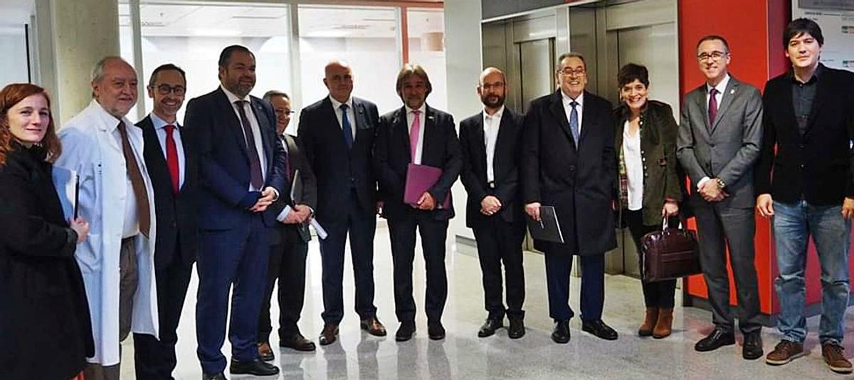 Reunión del patronato de la FINBA en noviembre de 2019.