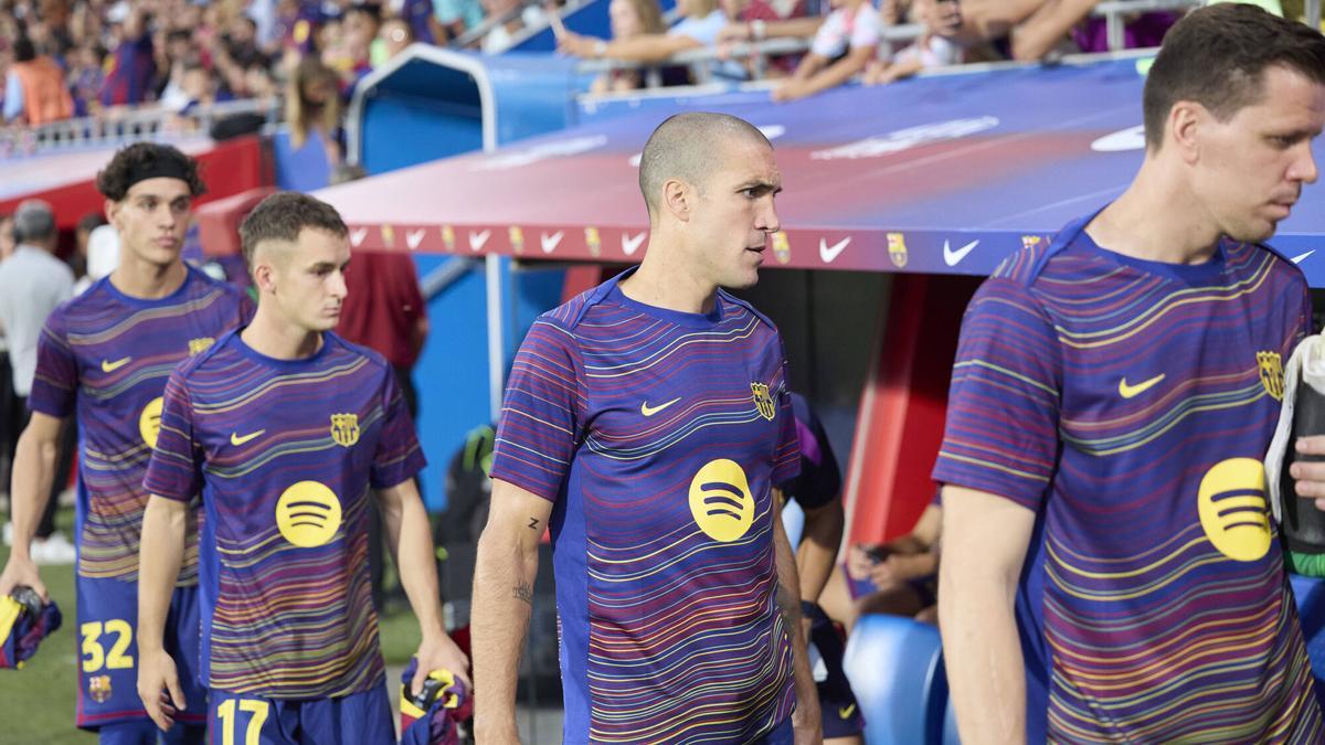 Oriol Romeu, entreno a máxima intensidad