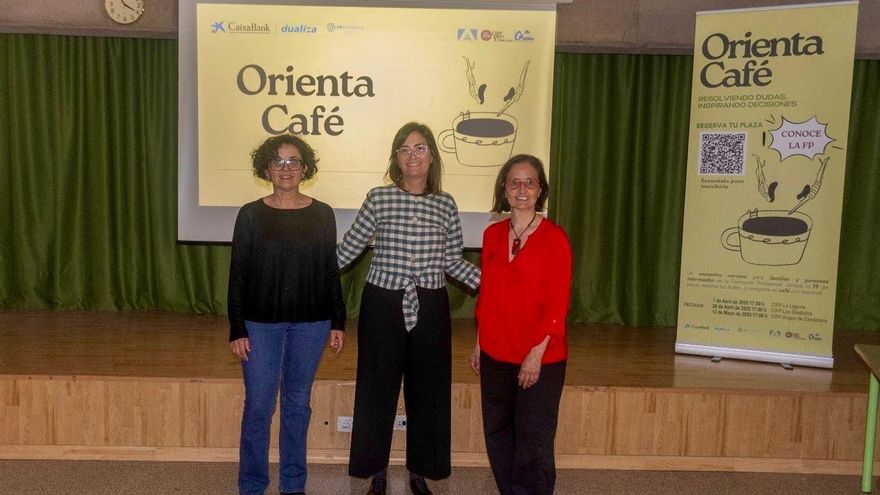 Orienta Café acerca los detalles de la Formación Profesional a los tinerfeños