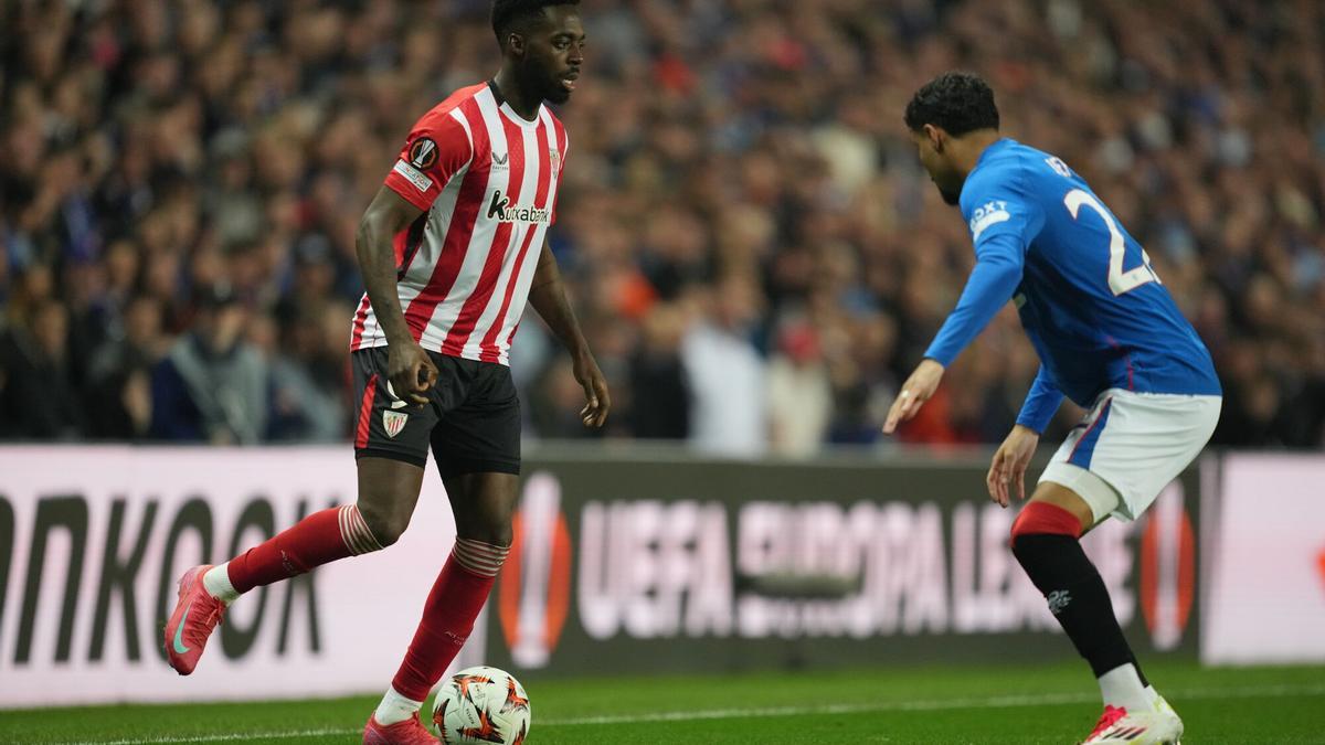 Una acción del Rangers - Athletic.