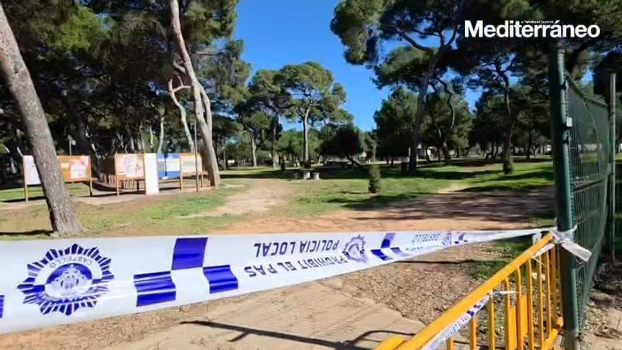 Las fuertes rachas de viento no dan tregua en Castellón