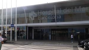 Fachada del Hospital del Mar en Barcelona (imagen de archivo)