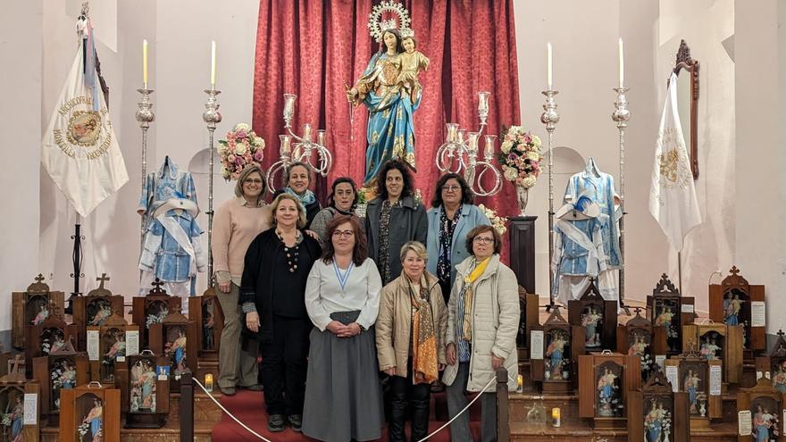 Éxito de la exposición de María Auxiliadora en Montilla