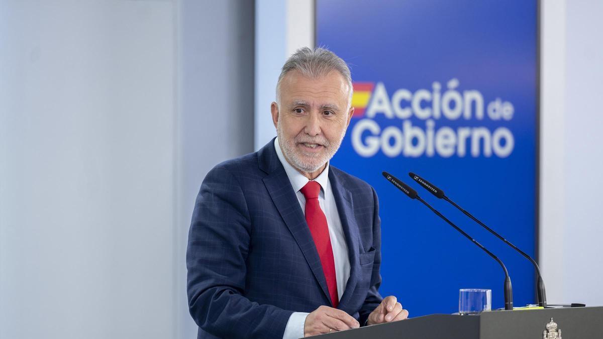 El ministro de Política Territorial y Memoria Democrática, Ángel Víctor Torres.