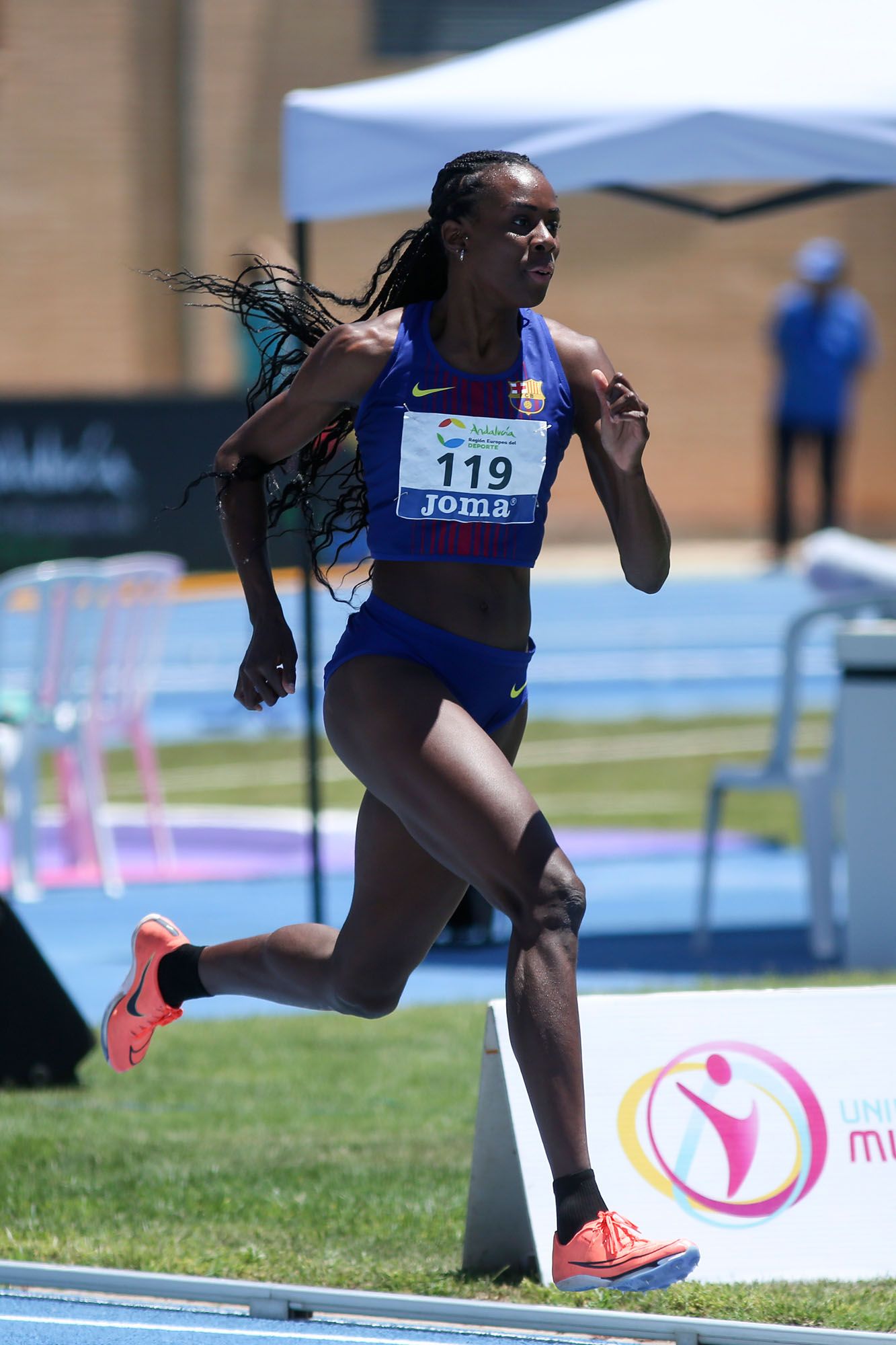 El campeonato nacional de atletismo de Nerja, en imágenes