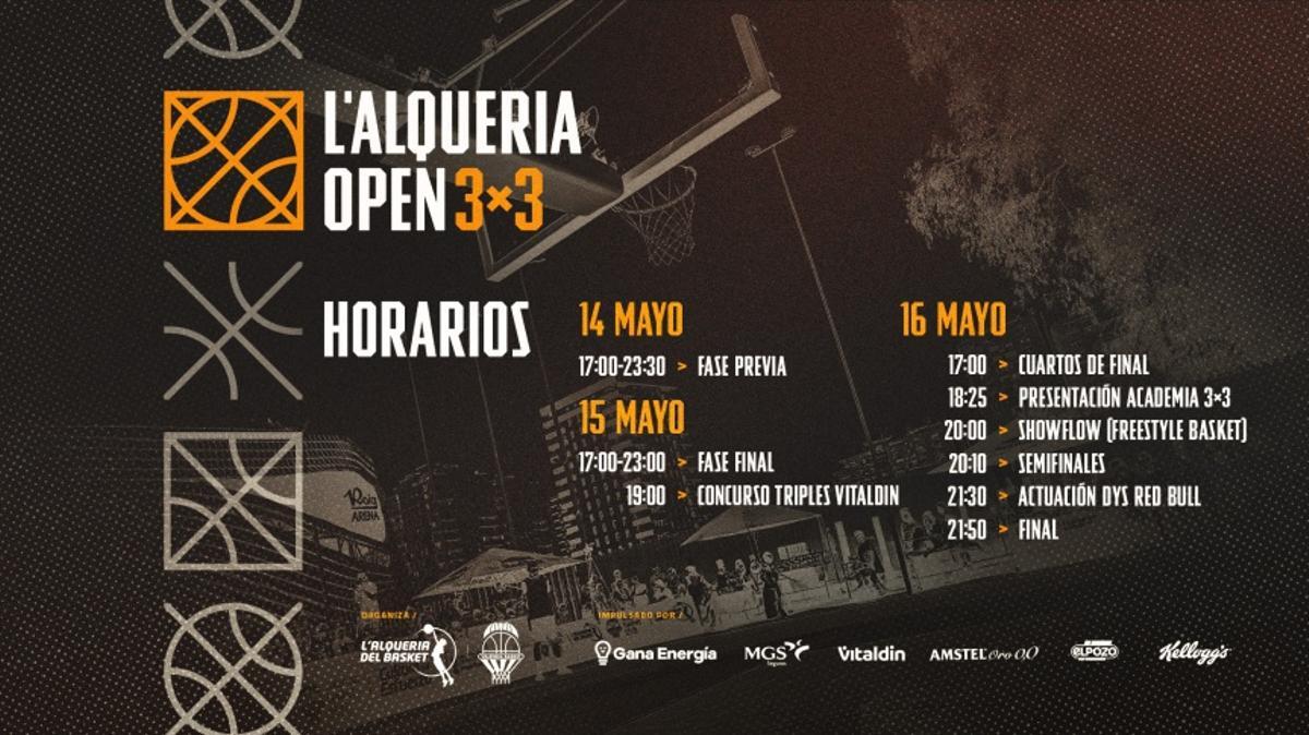 La competición se celebrará los días 14, 15 y 16 de mayo en L’Alqueria del Basket.