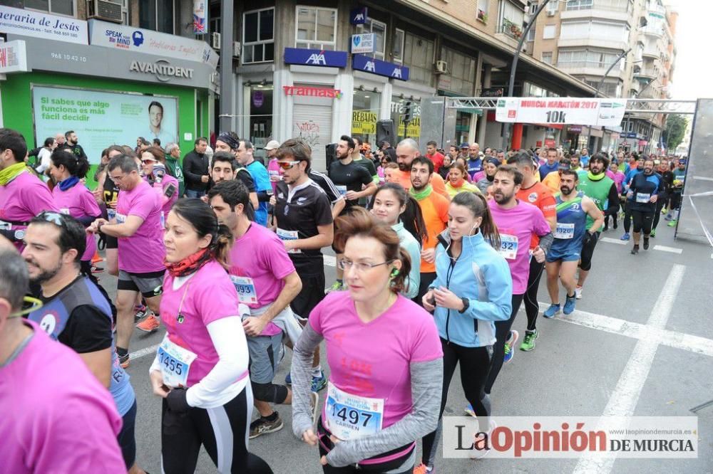 Murcia Maratón. Salida 10K