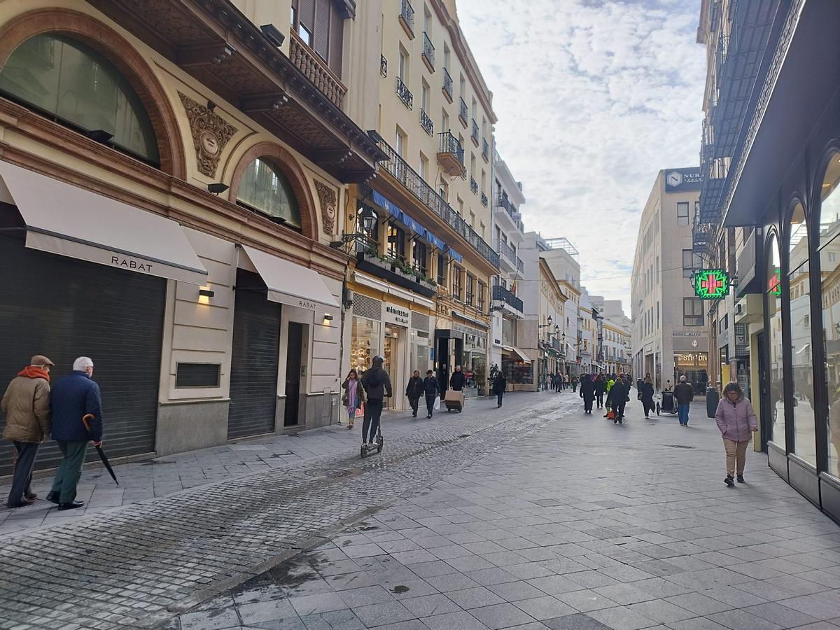 Calle Tetuán de Sevilla