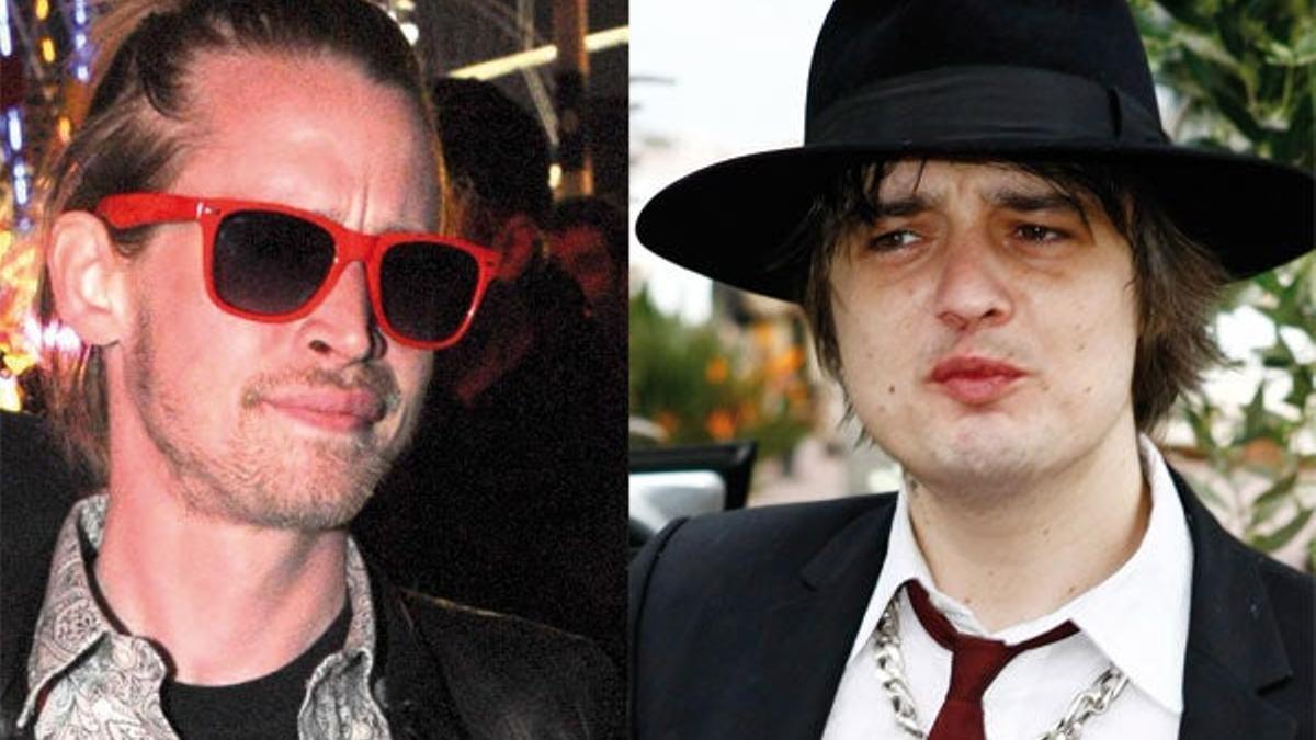 Macaulay Culkin y Pete Doherty