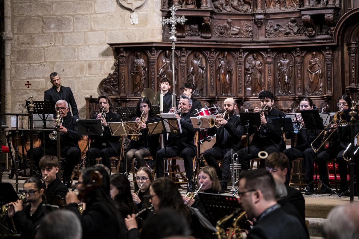 Galería | Las espectaculares imágenes del Concierto Cuaresma de Marchas Procesionales en Cáceres
