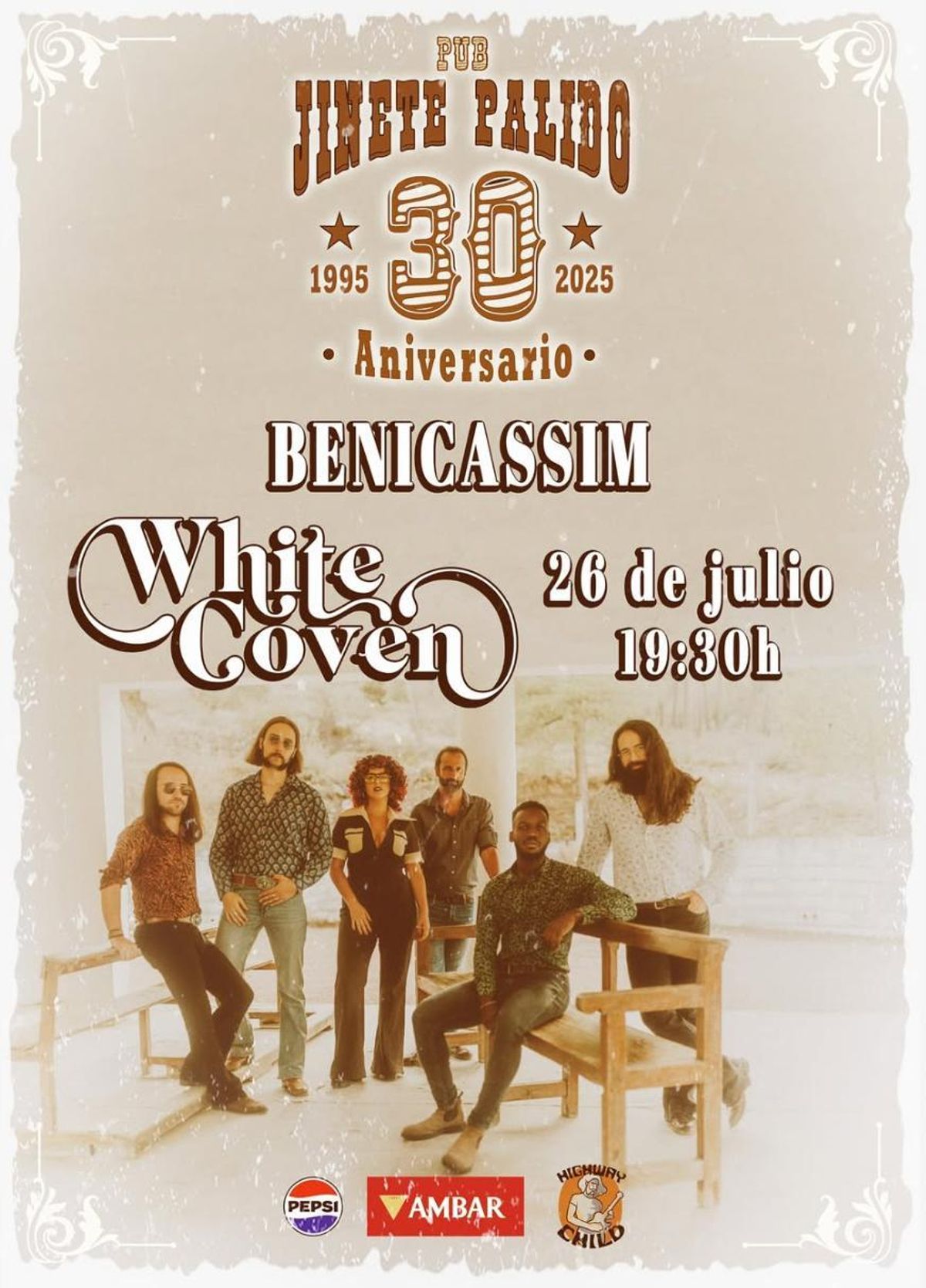 White Coven – 30º aniversario del Jinete Pálido.
