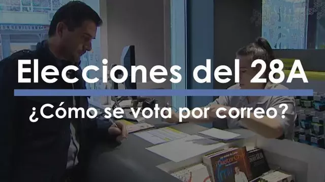Cómo votar por correo