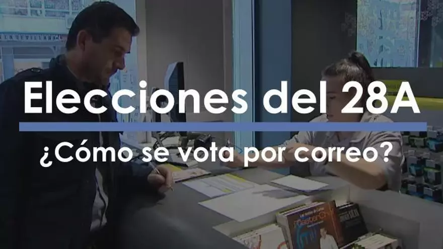 Cómo votar por correo para las elecciones del 28A