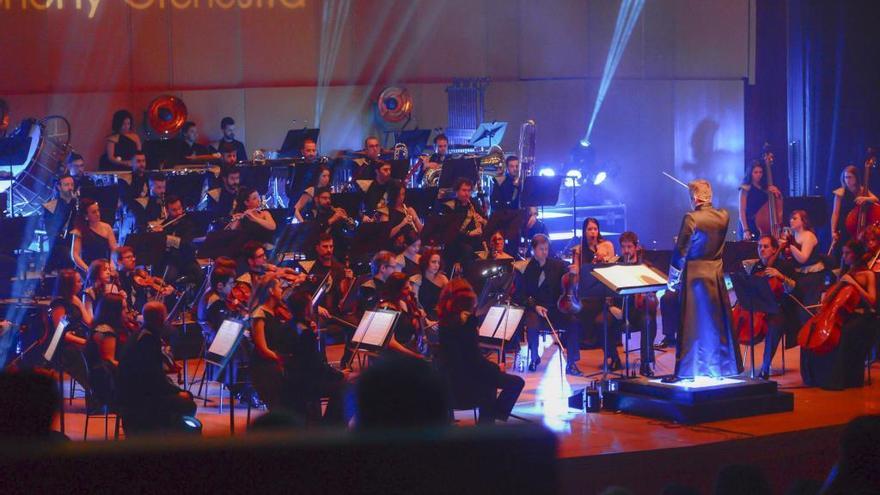La Film Symphony Orchestra en el Palacio de la Ópera de A Coruña.