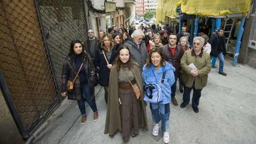 La ruta de las mujeres pioneras, con Mato al frente.