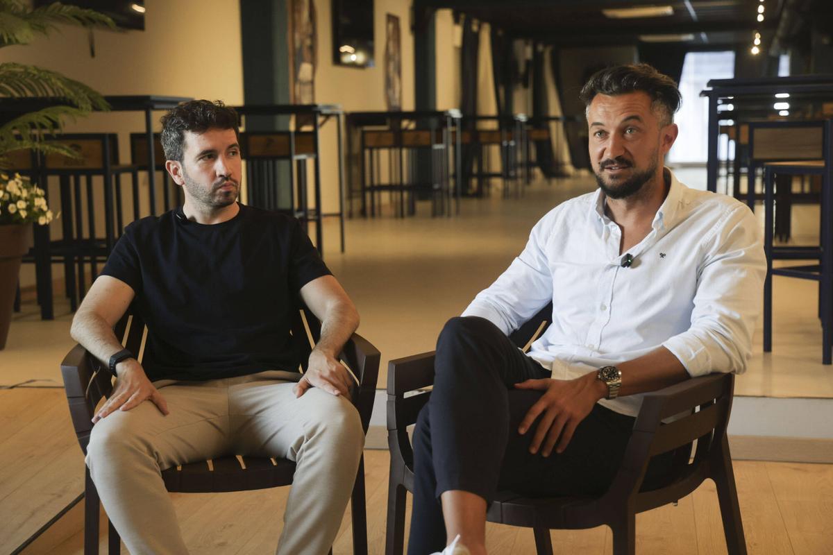 Valencia VLC SPD Levante UD Ciudad Deportiva . Entrevista a Héctor Rodas y José Gila