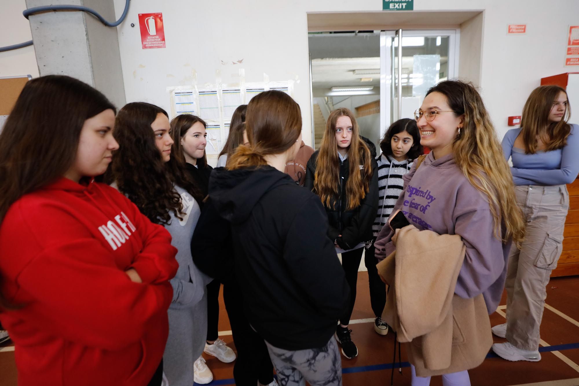 Conferencia de la nadadora paraolímpica Ariadna Edo Beltrán en el instituto Balàfia