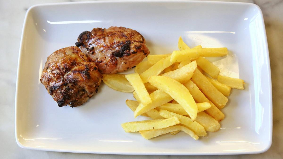 Las mollejas con patatas de Fragments.