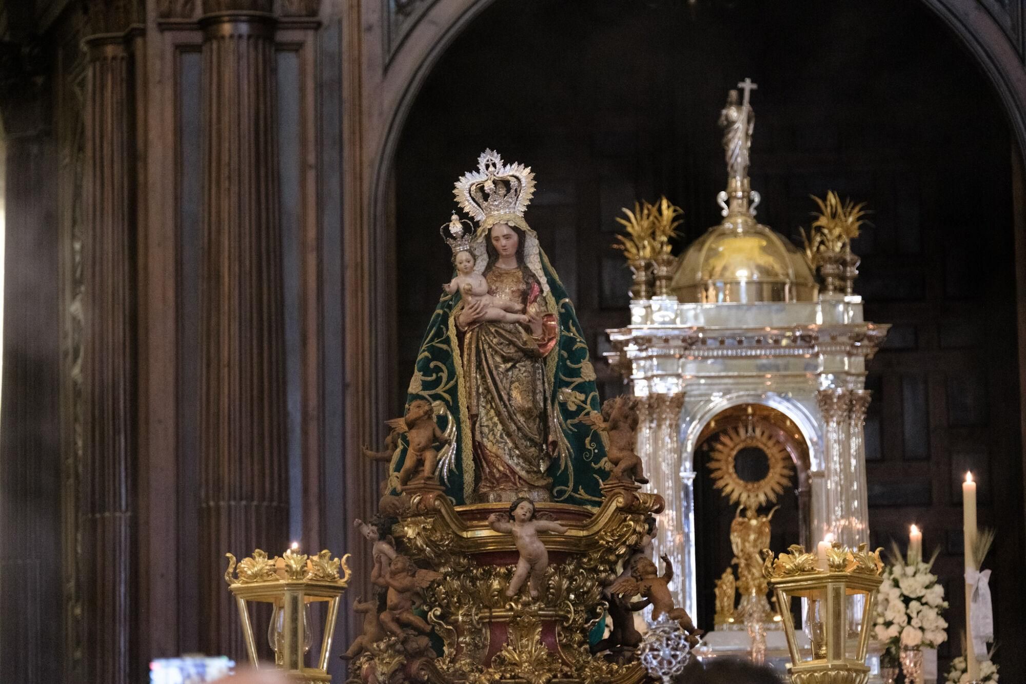 Procesión del Corpus Christi en Málaga 2025