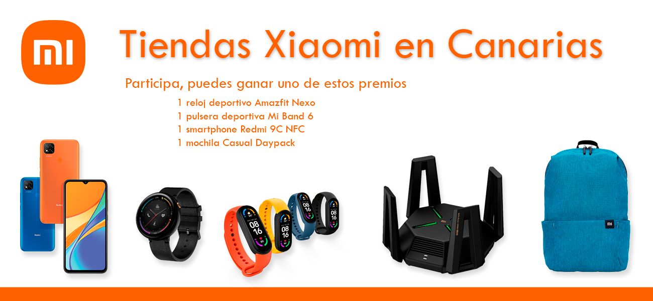 Concurso tiendas Xiaomi Canarias