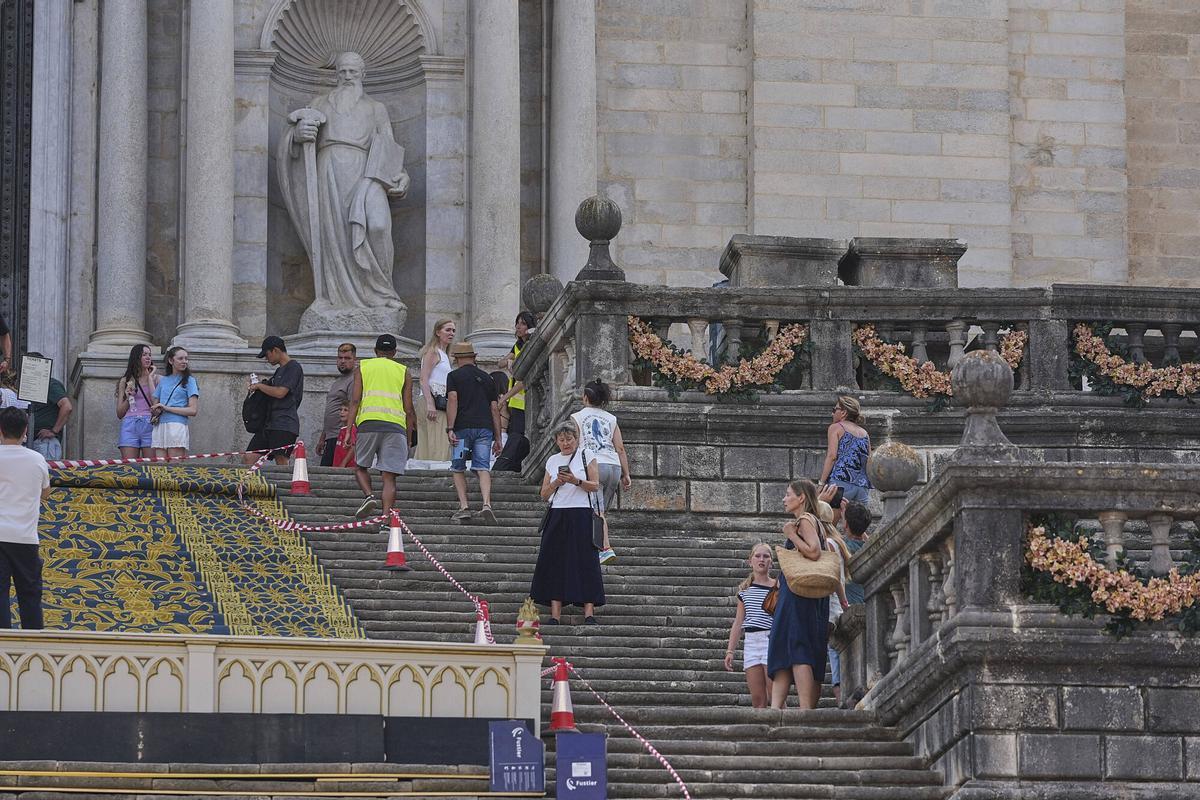 Girona catedral i entorn rodatge enredados