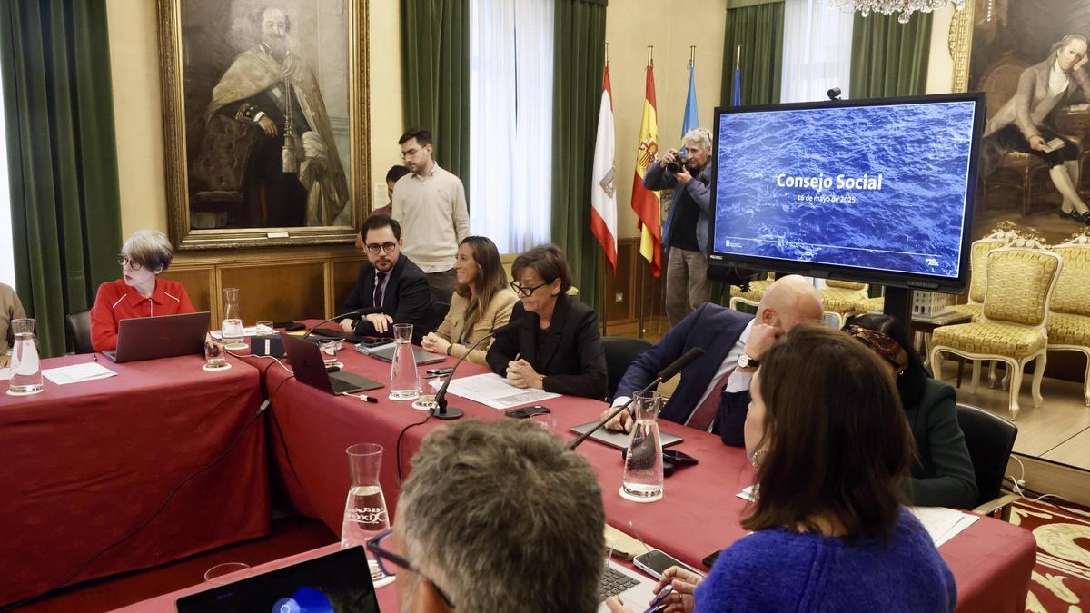 VÍDEO: La reunión del Consejo Social de Gijón