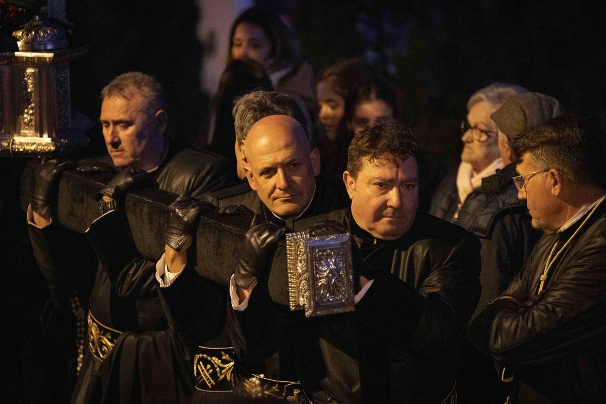Los momentos más destacados del Viacrucis de la Semana Santa de Sagunt