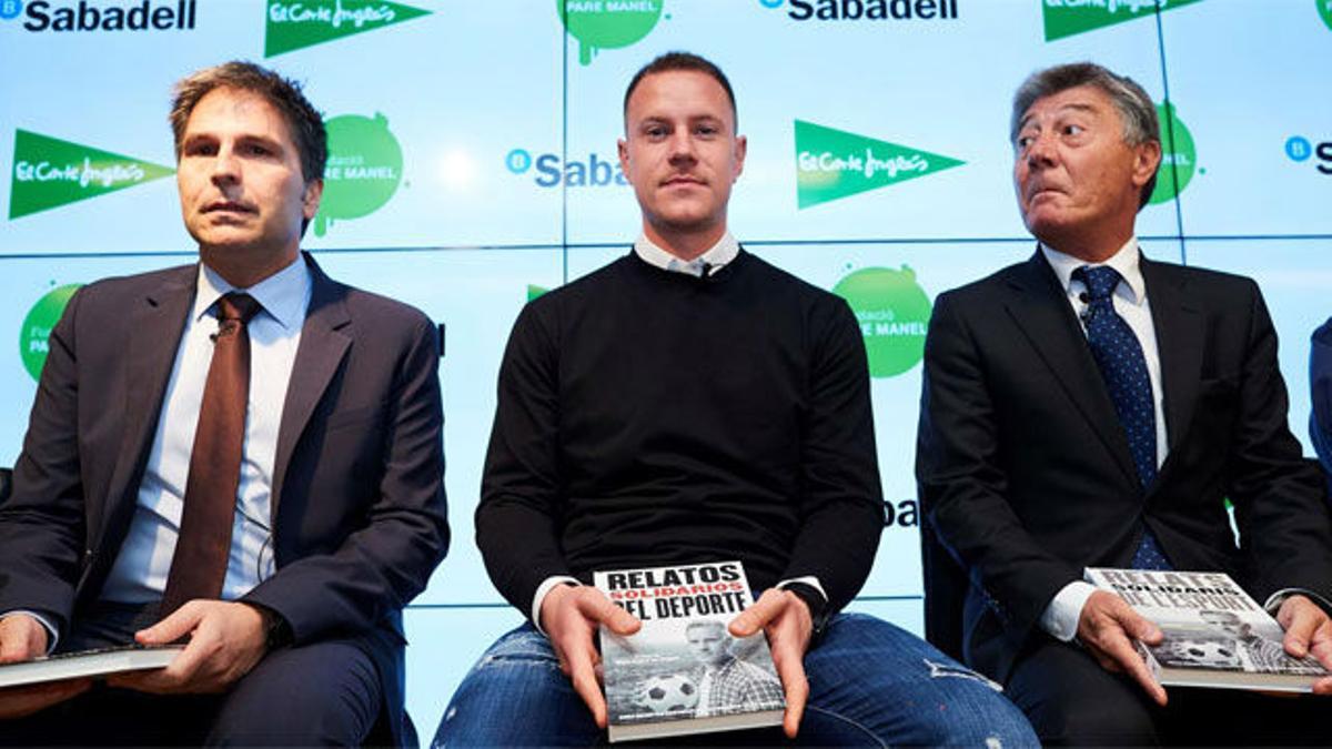 Ter Stegen: "Me quedan dos viajes en mi abono de metro"