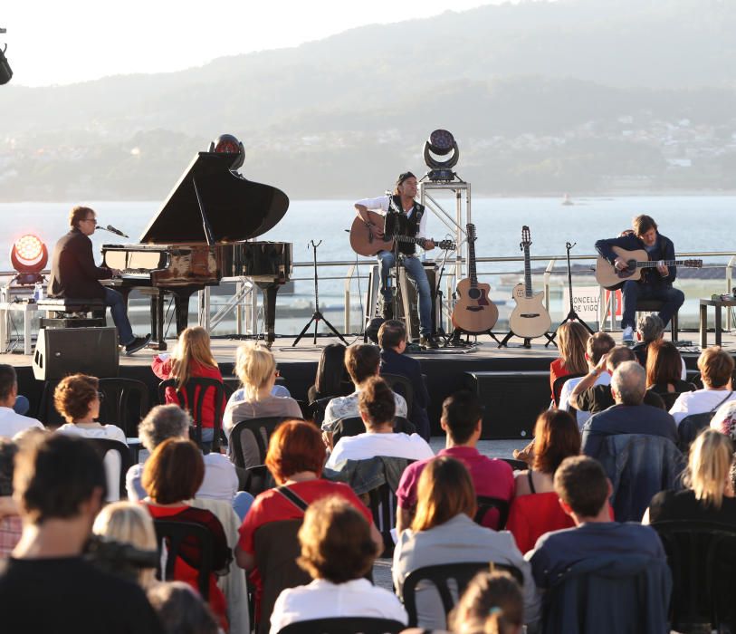 La terraza del Mar de Vigo acogió el primer concierto del ciclo TerraCeo