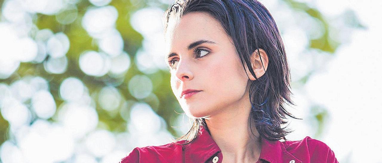 La cantante, trompetista  y saxofonista barcelonesa  Andrea Motis, a sus  25 años.