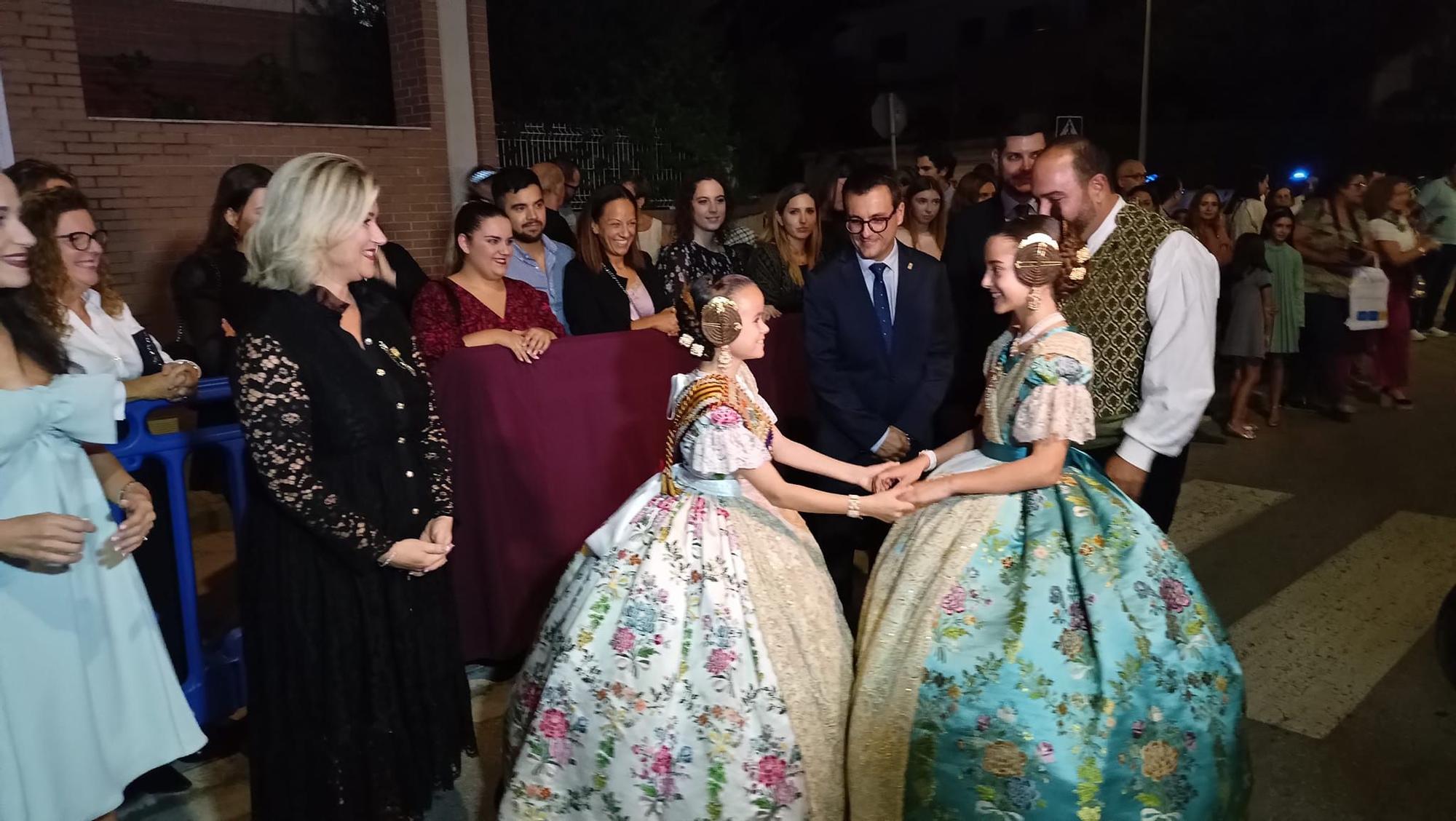 Presentación de la Fallera Mayor Infantil de Gandia, María de Sanfélix Colomina