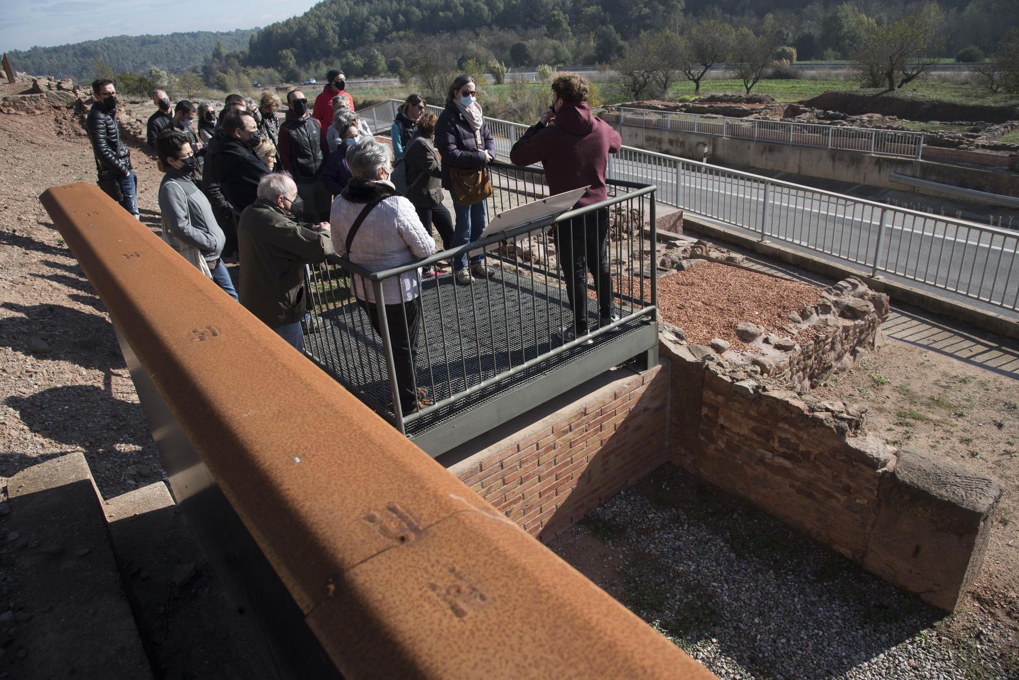 Rajadell oficialitza la posada en valor de la vil·la romana de Sant Amanç