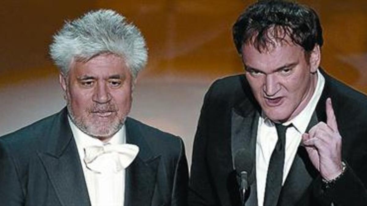 Pedro Almodóvar y Quentin Tarantino.