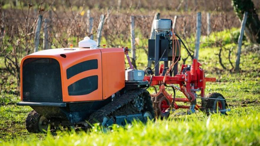 Un robot con láser para matar las malas hierbas sin pesticidas