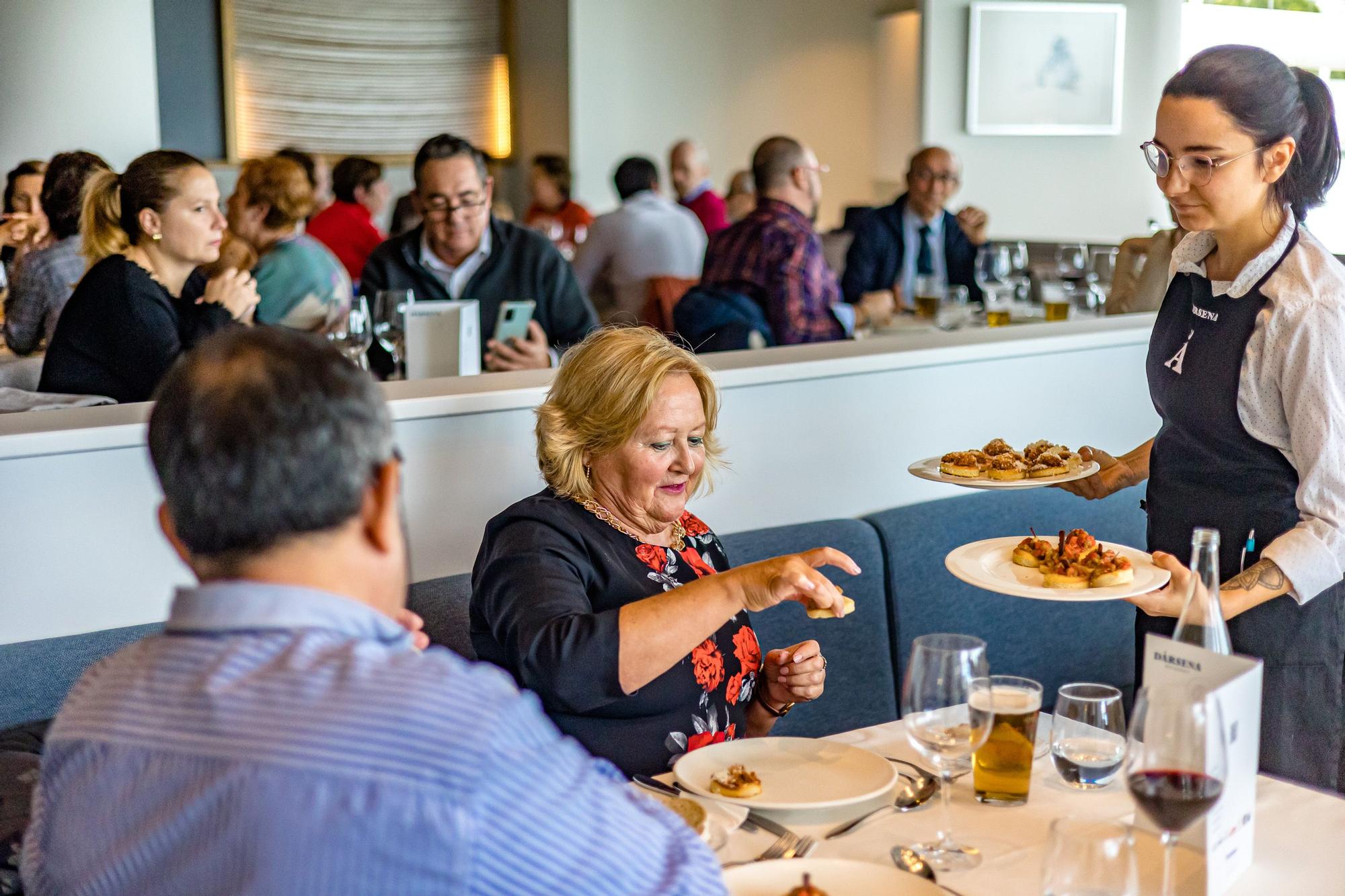 ''Menjars de la Terra'' en el restaurante Dársena de Alicante