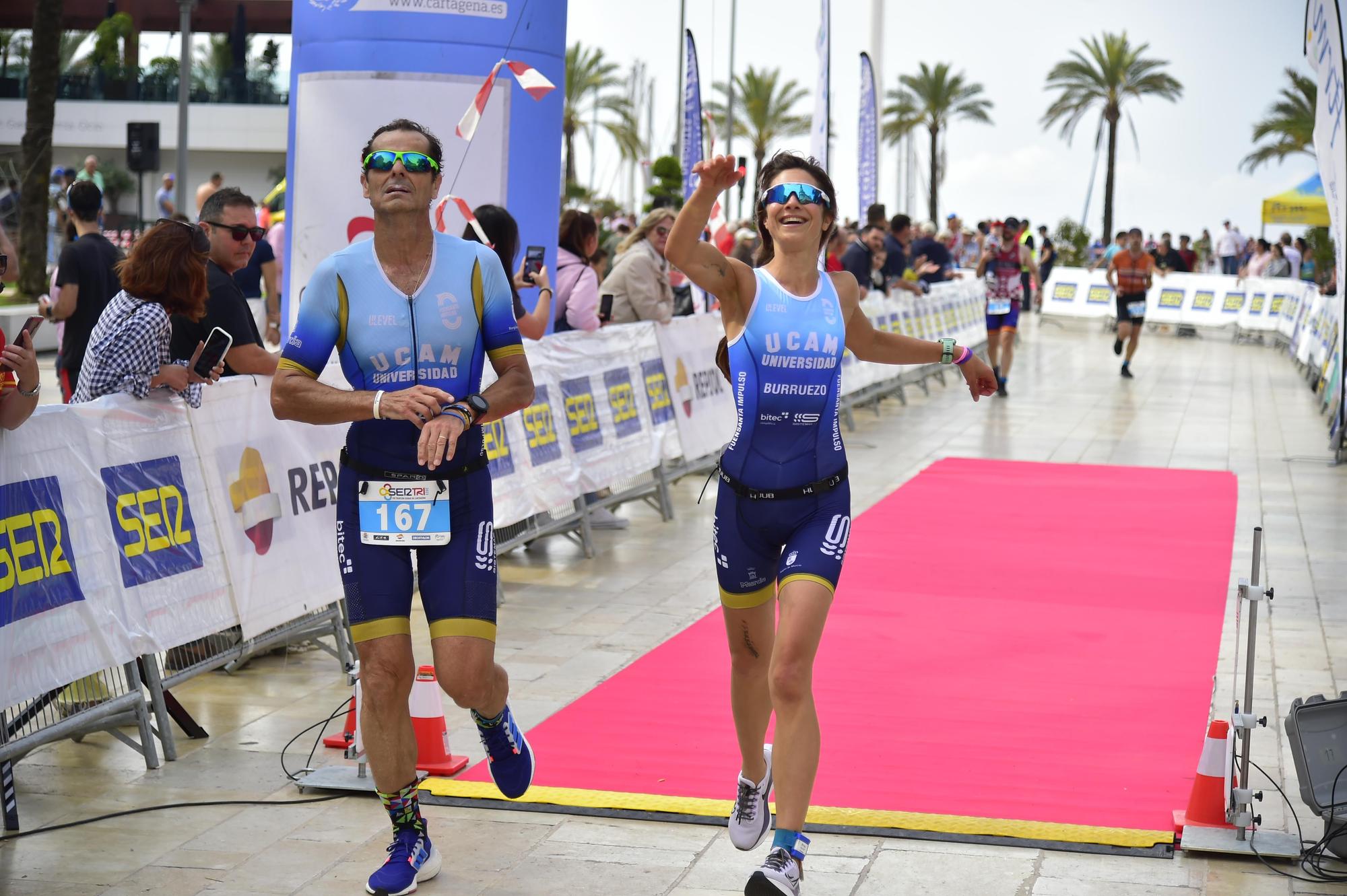 Las mejores fotos del Triatlón Ciudad de Cartagena 2023.